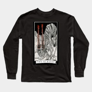 The Two of Wands - The Tarot Restless Long Sleeve T-Shirt